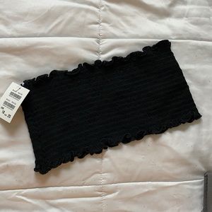 Strapless brandy crop